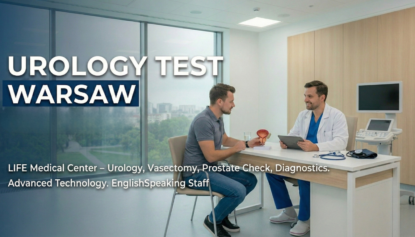 Urologist & Men’s Health Care in Warsaw for Foreigners