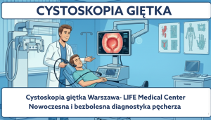 Cystoskopia Giętka Warszawa | Bezbolesne Badanie Pęcherza | LMC