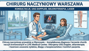 Chirurg naczyniowy prywatnie Warszawa | Leczenie żylaków – Life Medical Center