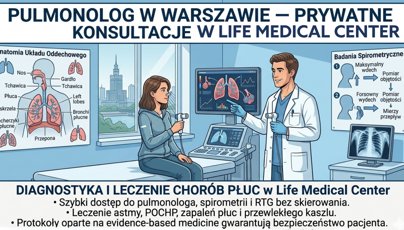 PULMONOLOG WARSZAWA LIFE MEDICAL CENTER