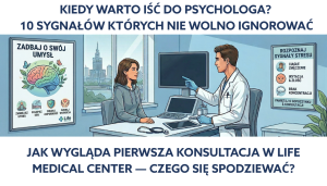 Kiedy warto iść do psychologa? 10 sygnałów których nie wolno ignorować | LIFE Medical Center