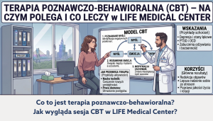 Terapia poznawczo-behawioralna (CBT) — na czym polega i co leczy | LIFE Medical Center Warszawa