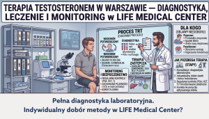 Terapia testosteronem w Warszawie | Life Medical Center