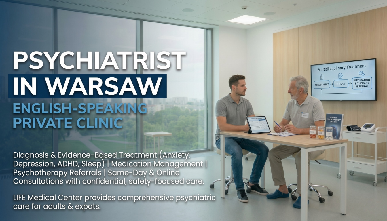 psychiatrist warsaw LIFE medical center