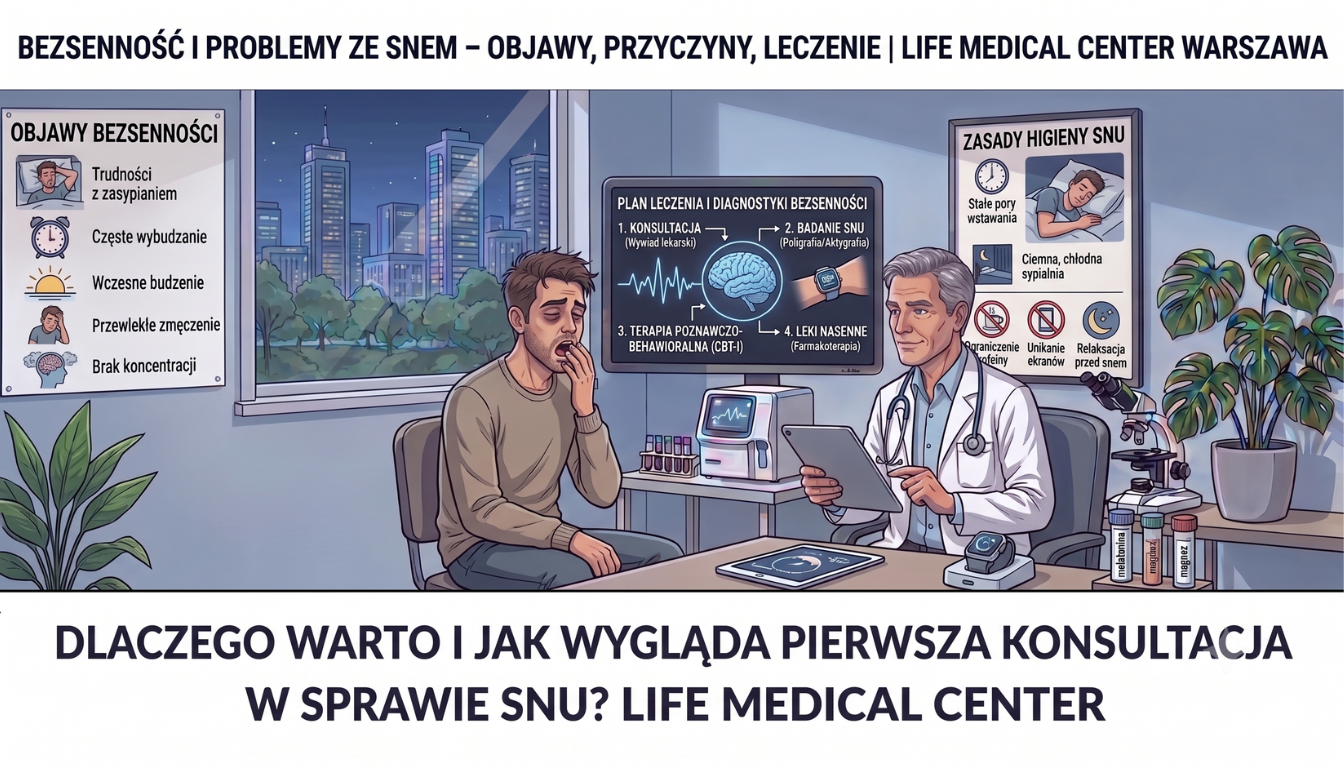 problemy ze snem WARSZAWA LIFE MEDICAL CENTER (1)