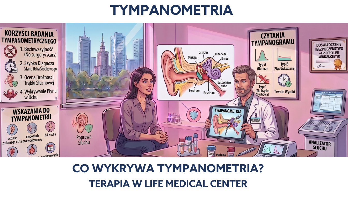 tympanometria WARSZAWA LIFE MEDICAL CENTER